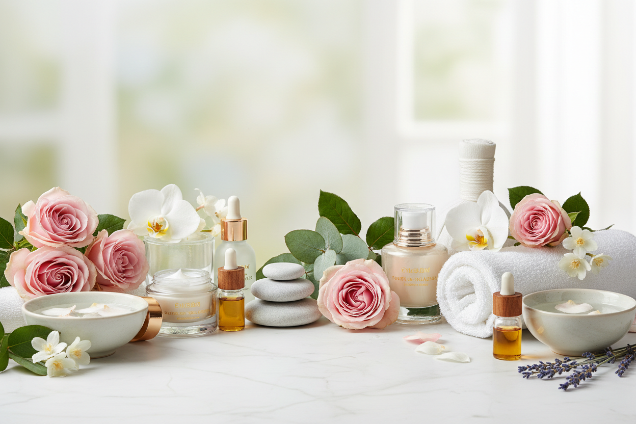 Generate a 8k ultra HD Featured image for my category name is Beauty & Health